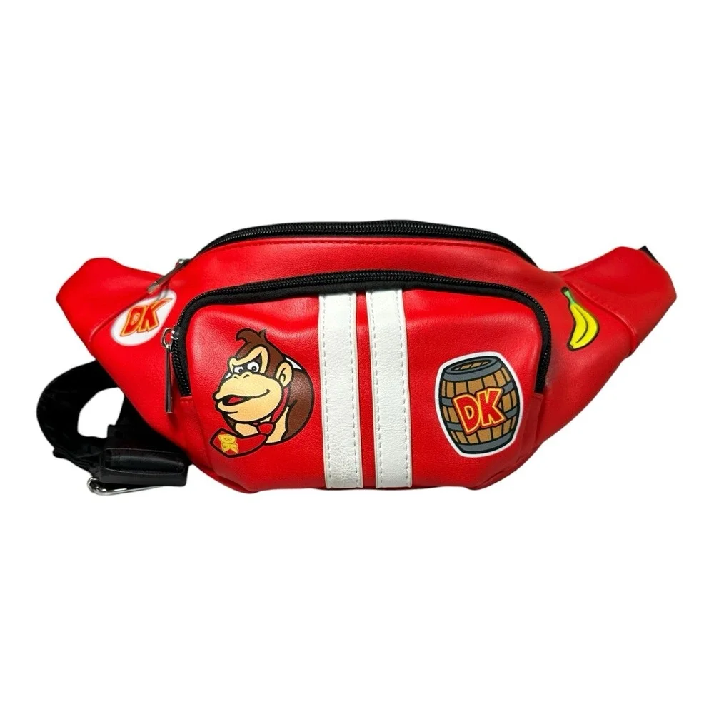 Rare Nintendo Donkey Kong DK Racing Super Mario Fanny Pack Waist Belt BoxLunch